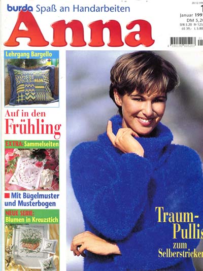 Anna 1997 Januar Lehrgang: Bargello